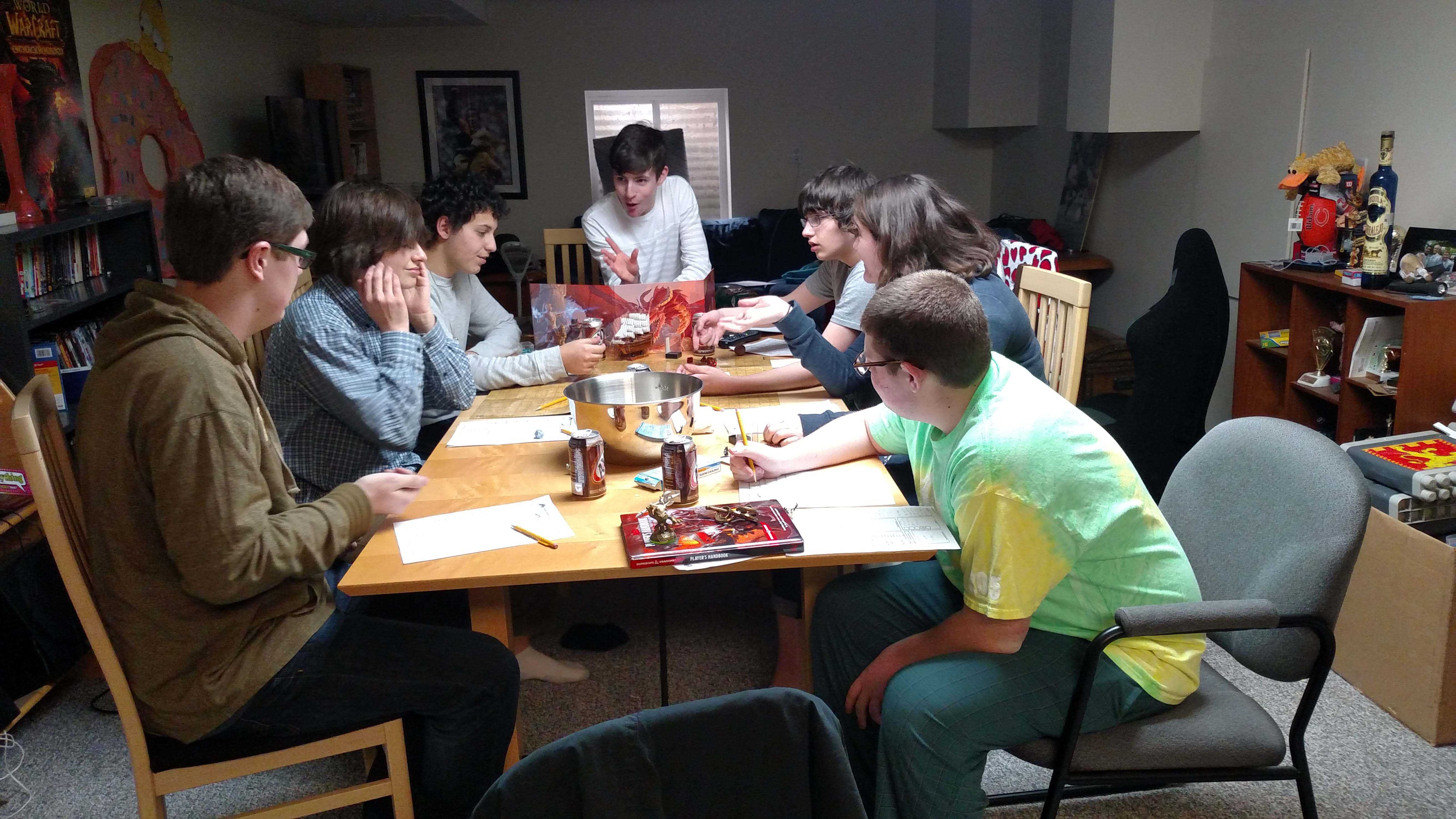 DHS students find a fun escape in Dungeons and Dragons – DHS Media